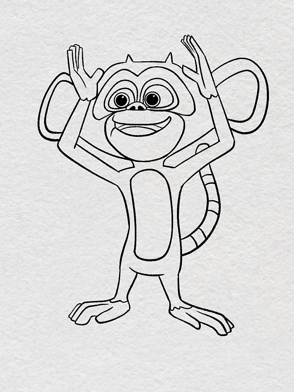 教你画熊出没-毛毛