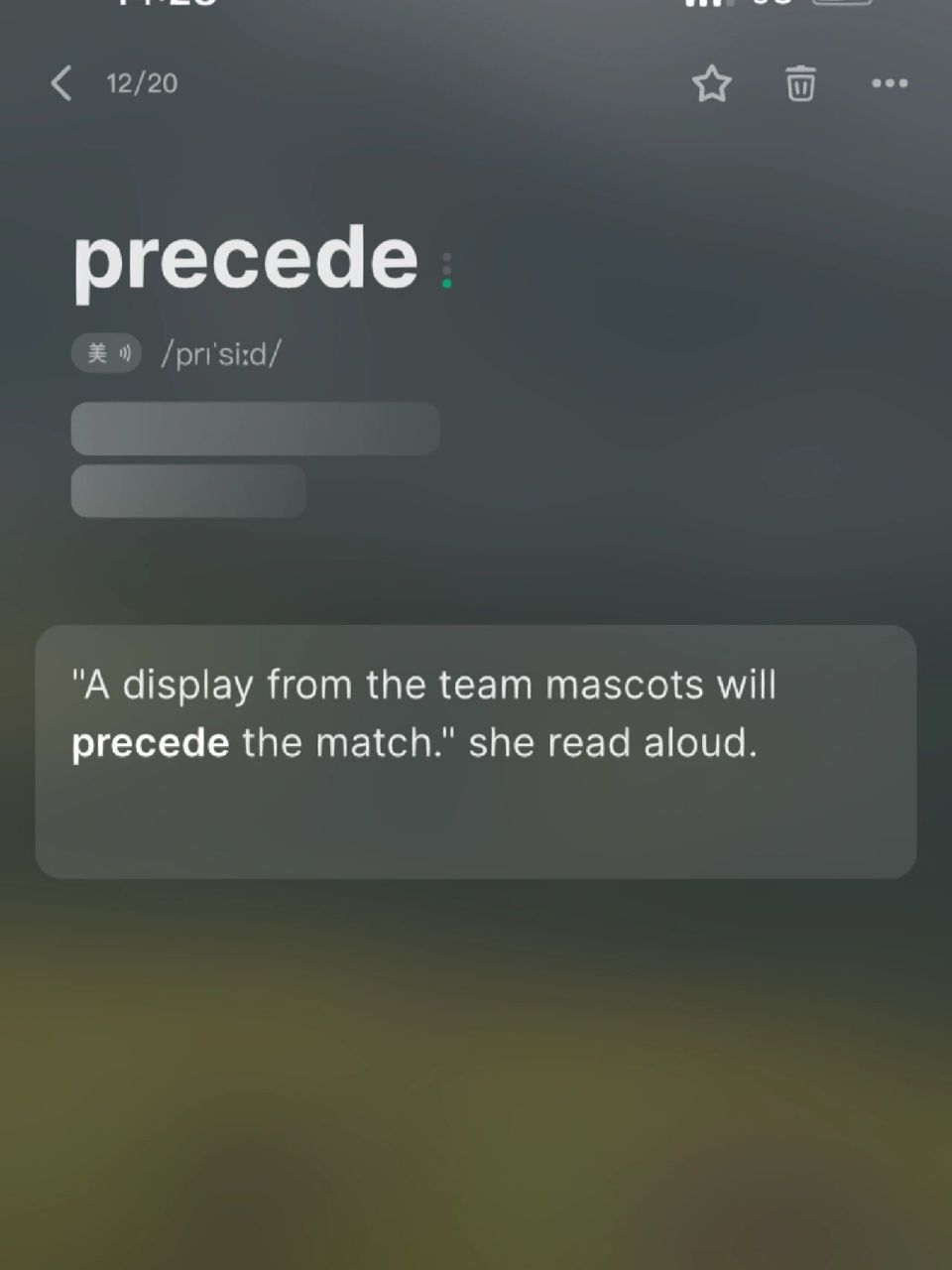 高频但不熟的单词     precede recede breed concede 还有什么cede