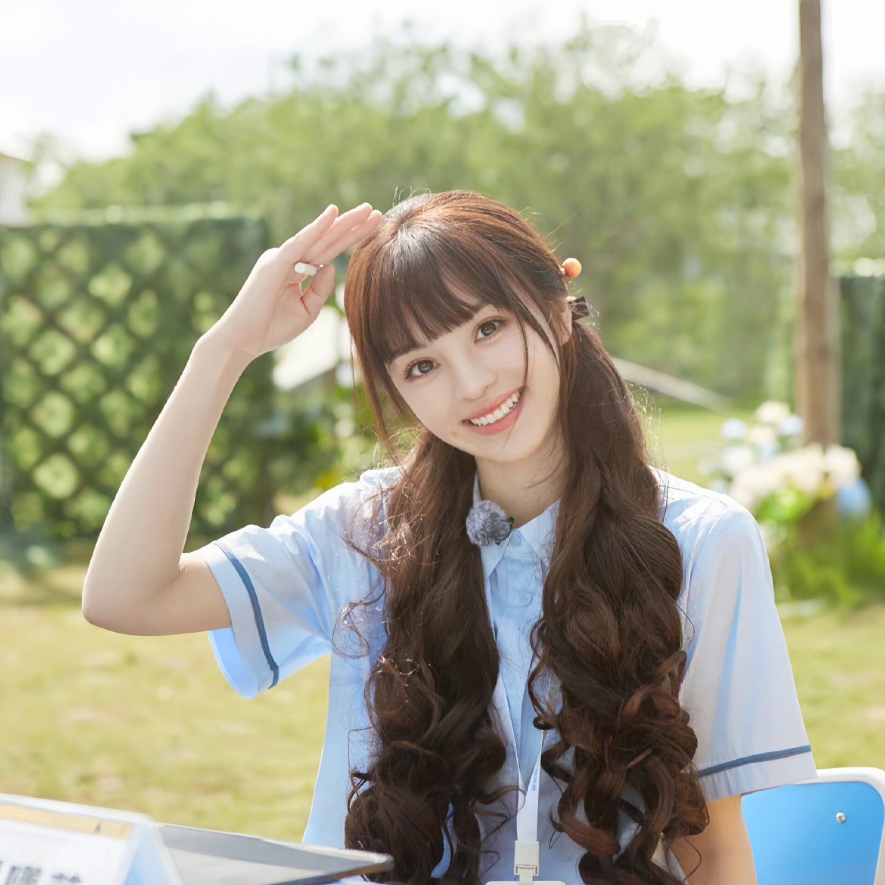 田曦薇|青春校服可爱女生头像 源女子推理社官微 太青春了我滴宝