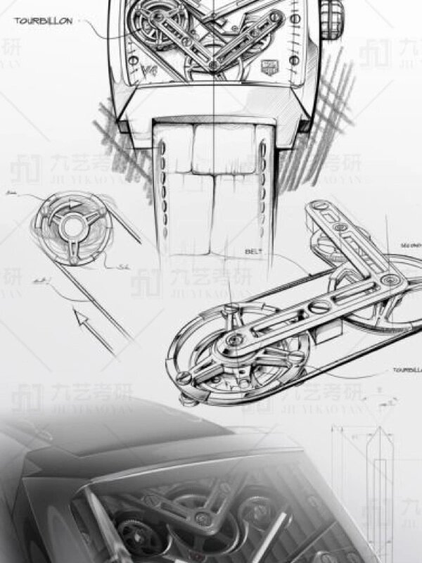 手表设计 手绘图片