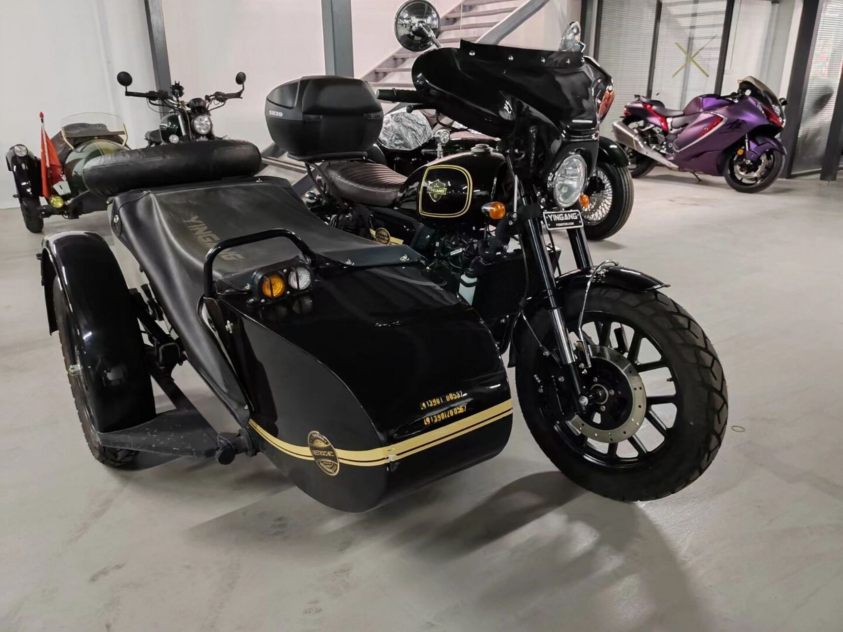 2021京b公户银钢300撼路者二代边三轮摩托车 2021京b公户银钢300