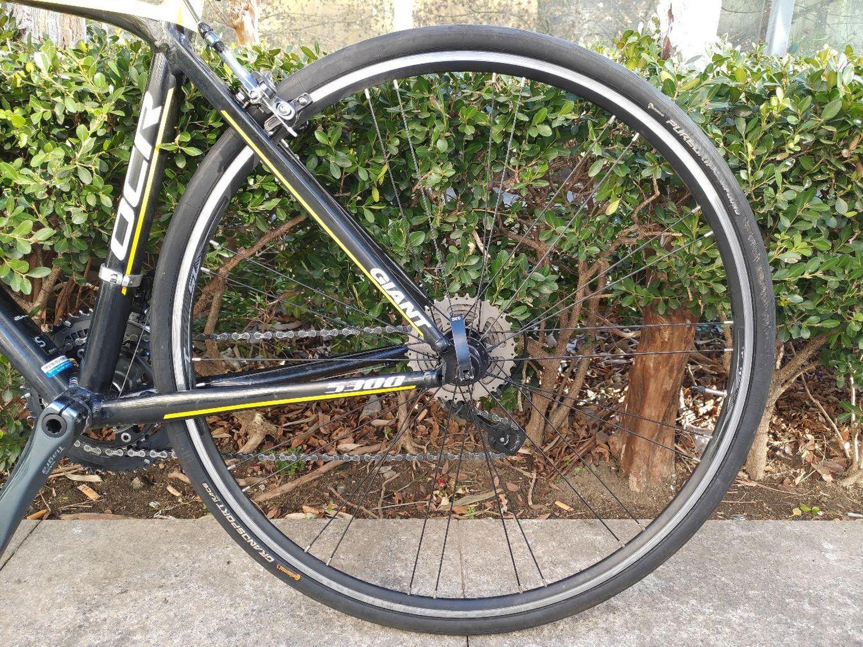 捷安特ocr,5300铝合金公路车升级4700套件20速!