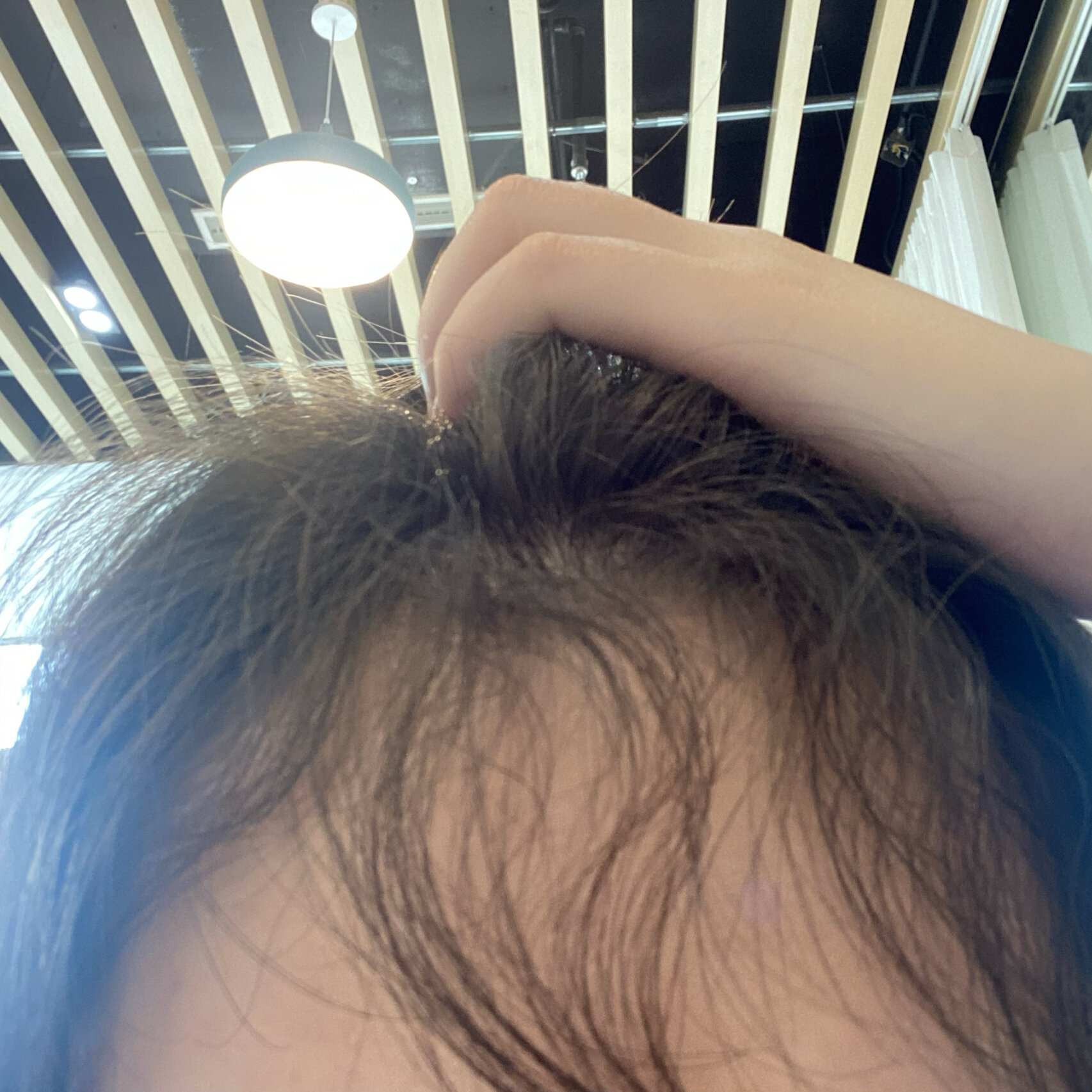 刘海自然卷