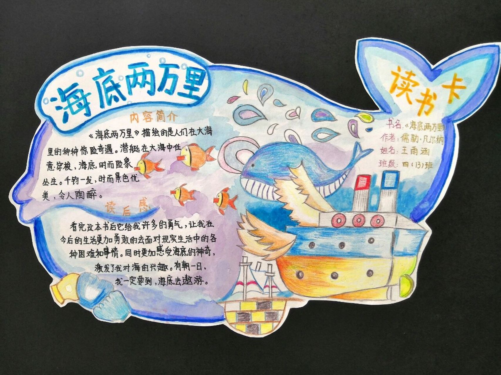 好书推荐卡 好书推荐卡|海底两万里95