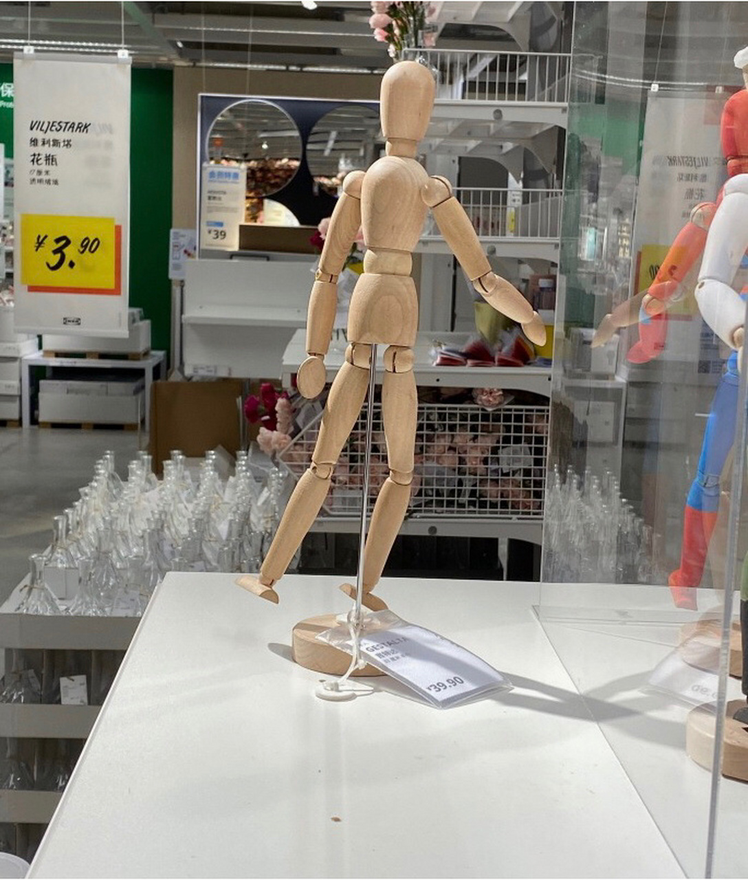 涂色diy,宜家木偶人的正确使用方法哈哈哈 灵魂画手再身边系列 #我最