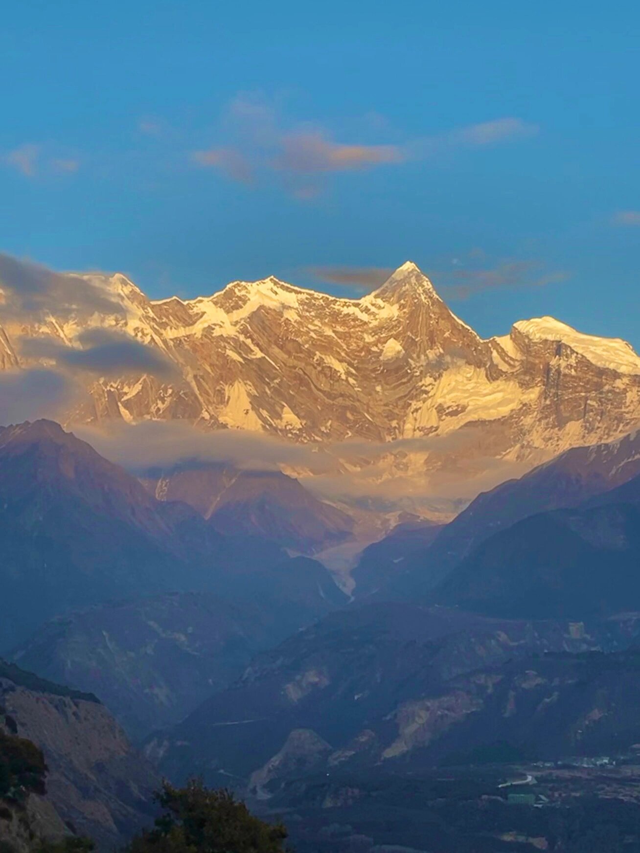 ootd|我看到了南迦巴瓦峰的日照金山95 去追逐一场十人九不遇的日照