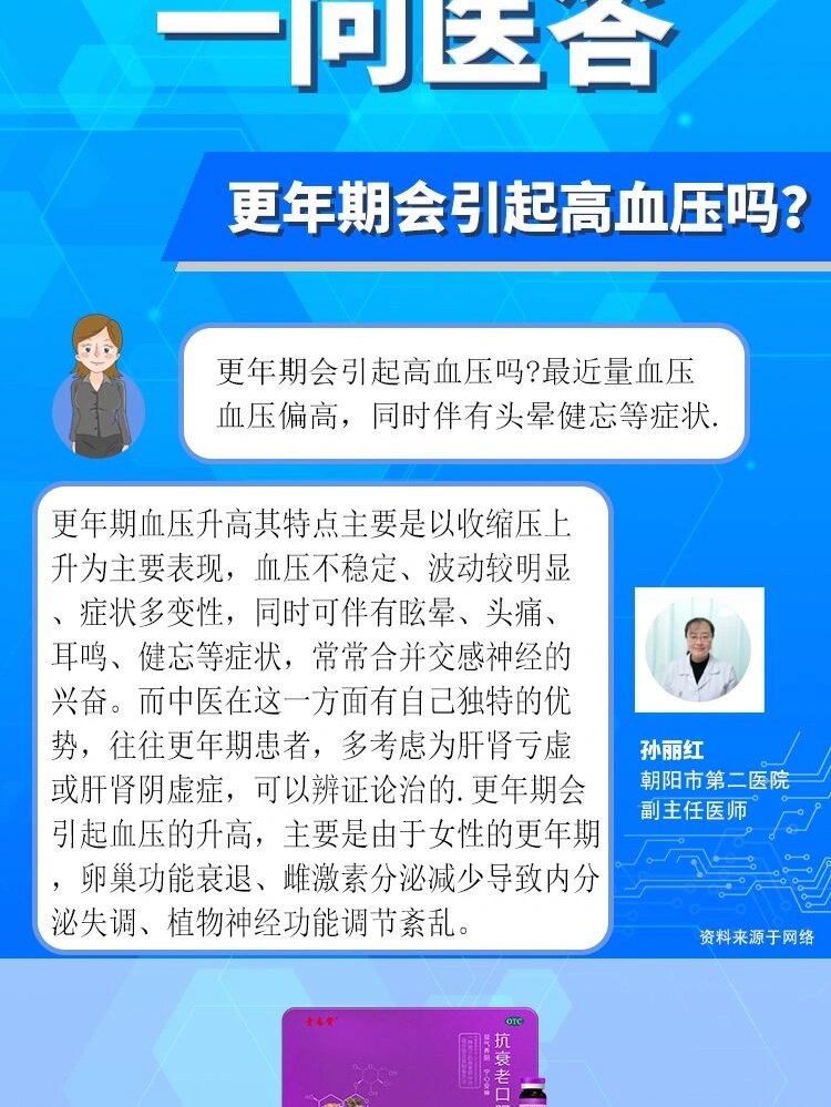 更年期会引起高血压吗?
