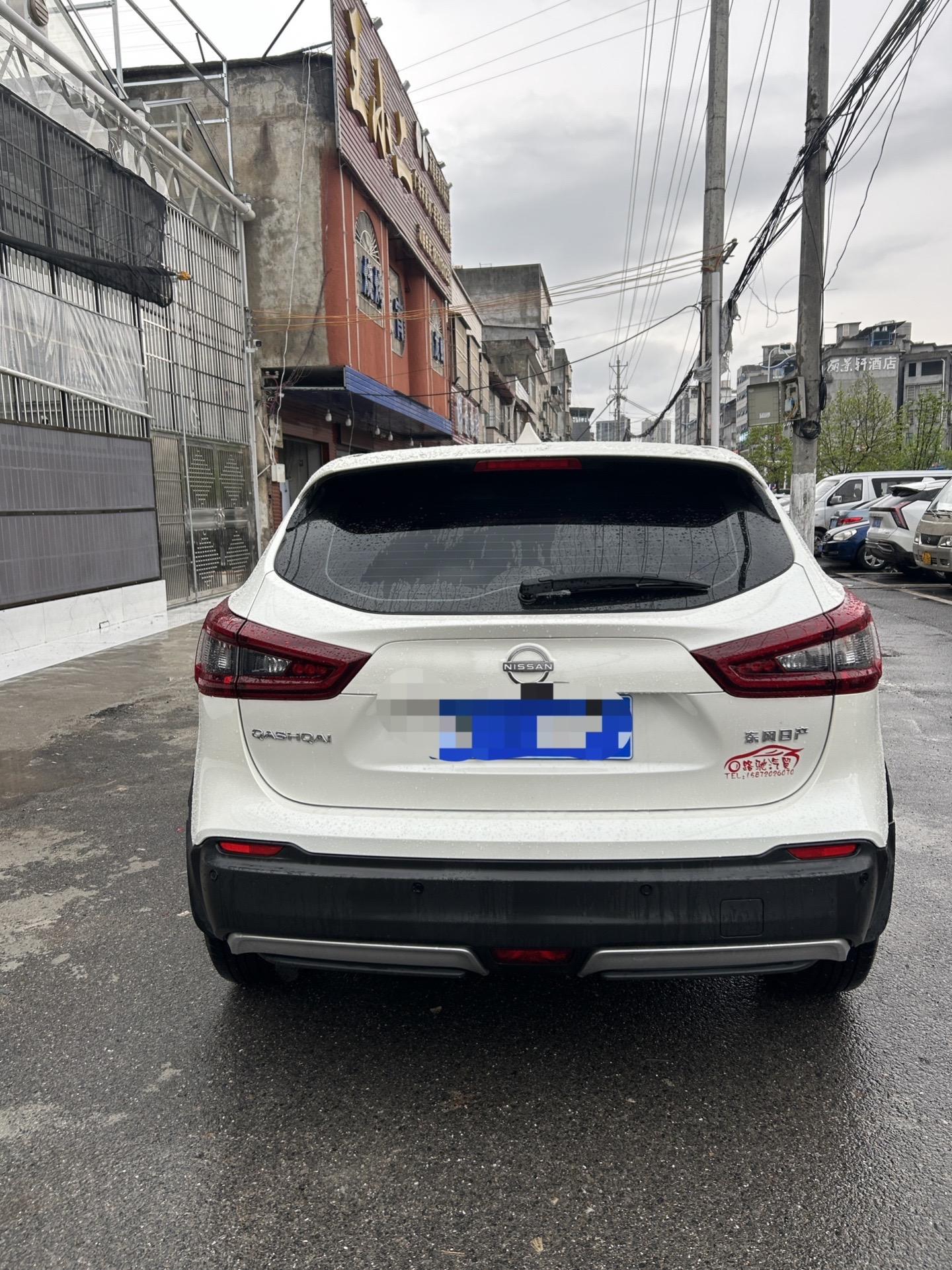 新到一辆23年上牌日产逍客准新车,2