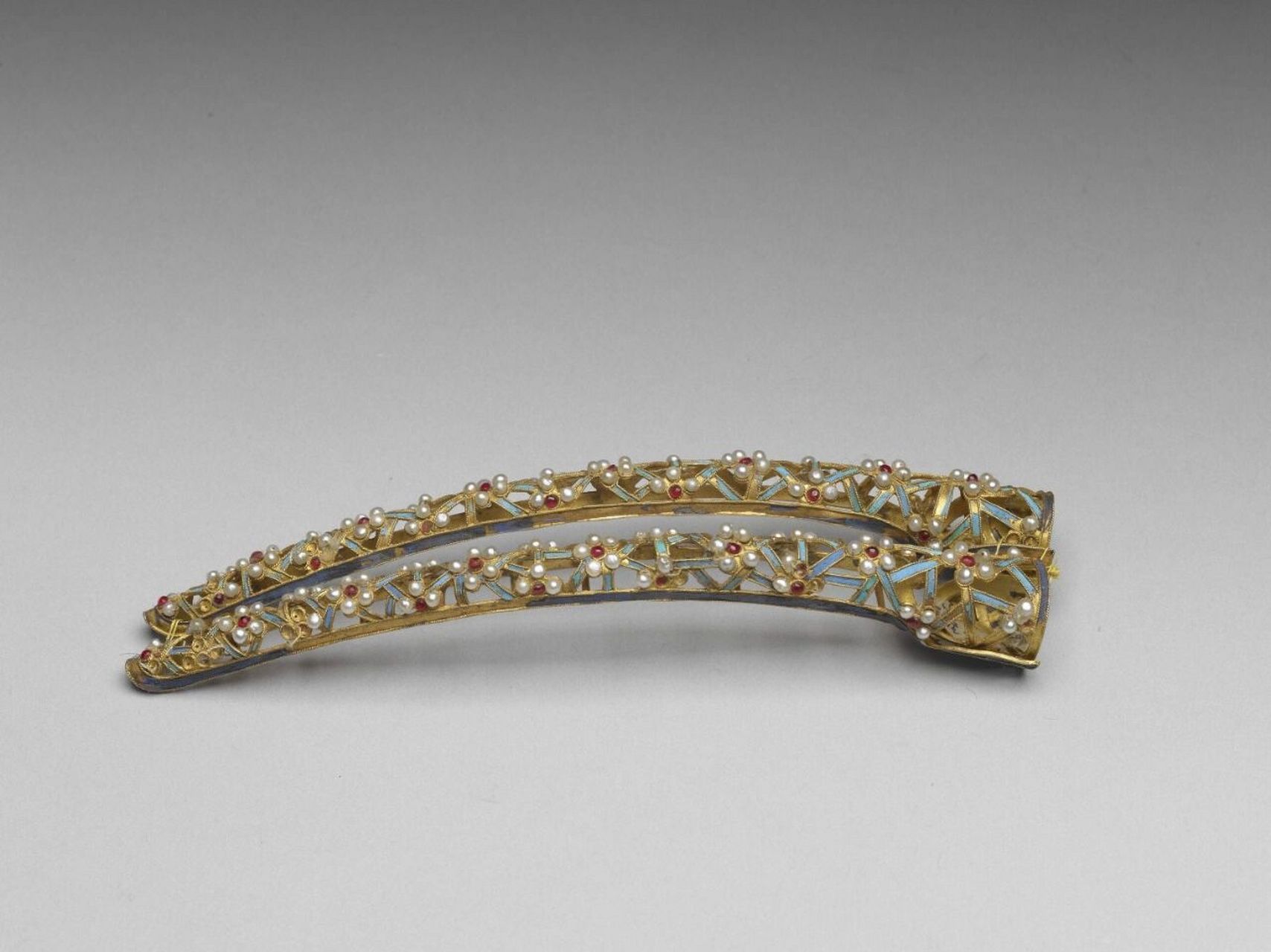 这才是属于中国的非遗珠宝95 故宫出品 护指套又称护甲套 据说慈禧