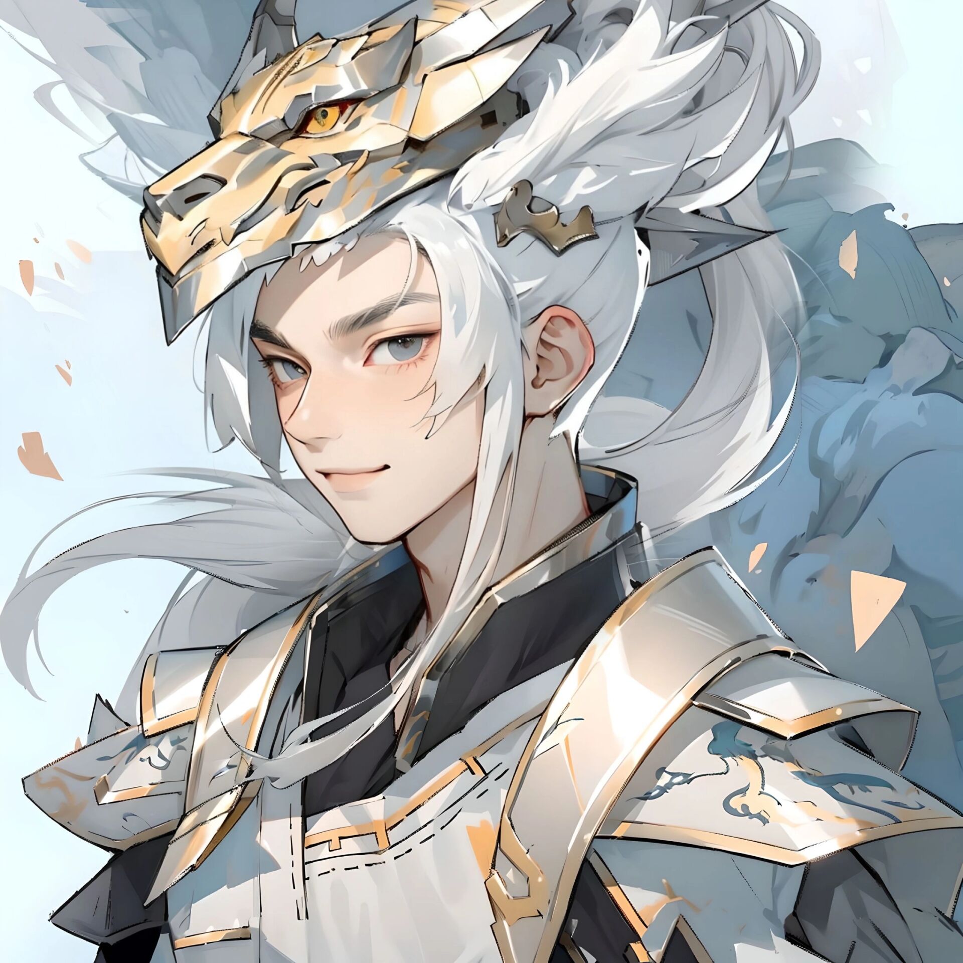 『信白cp头像』白龙吟07&千年狐90 粉丝宝宝要的 来啦～ 看看