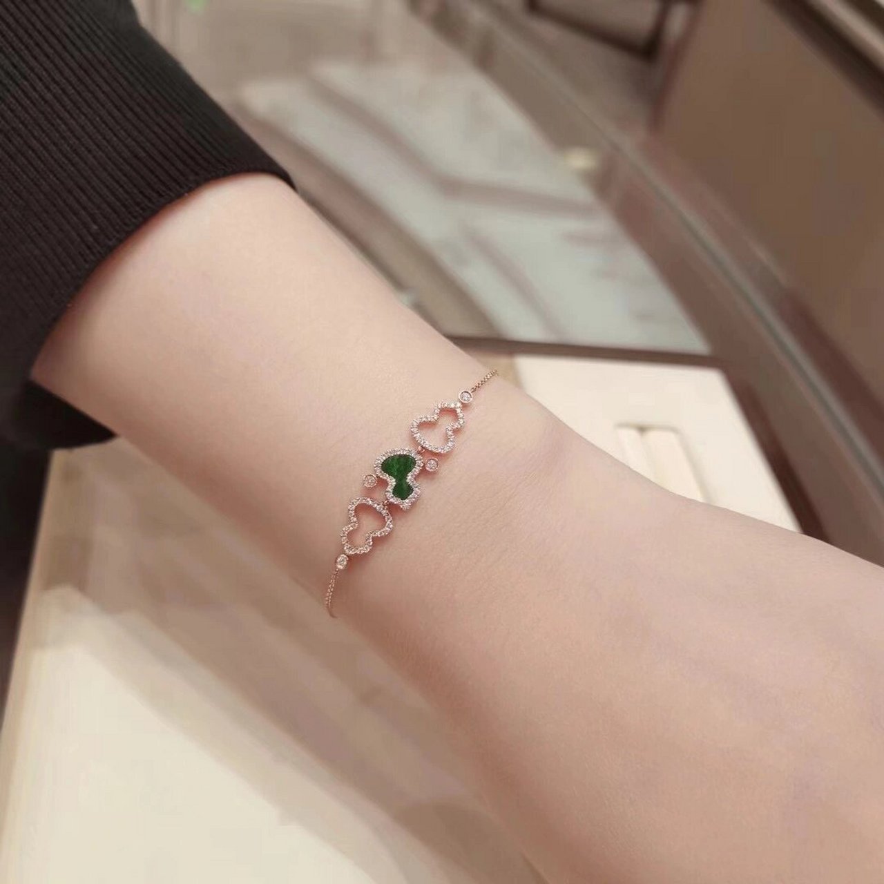 qeelin 葫芦手链 qeelin葫芦手链上手随便一拍好美啊