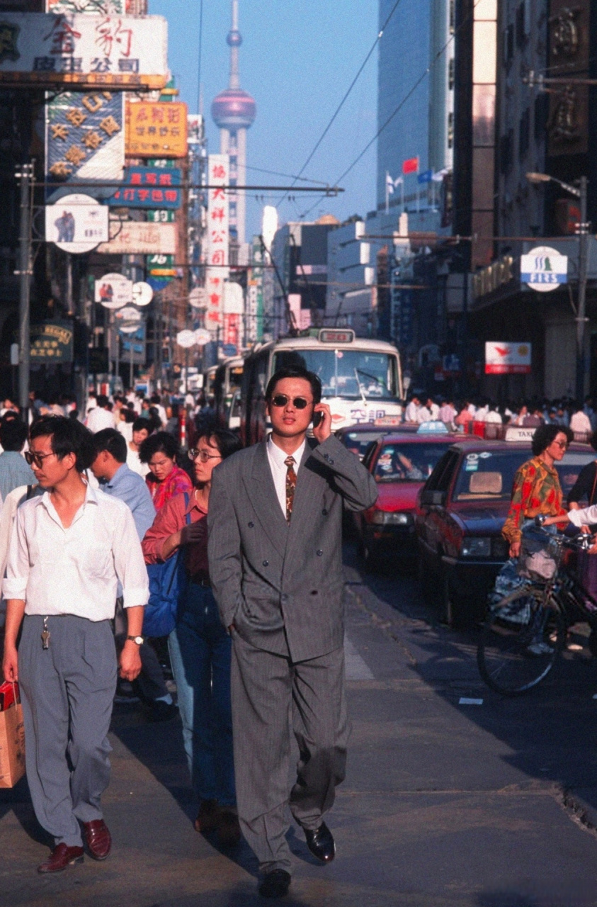 【老照片】1995年的中国上海