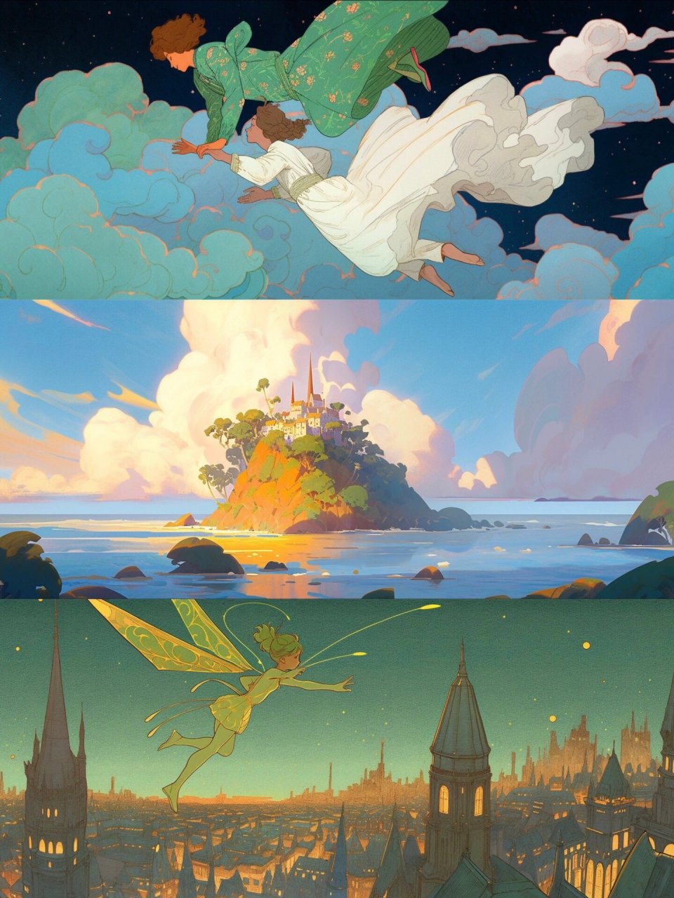 87 彼得潘太美好了 我是说这个故事设定太美好 美好的不真实 和无法