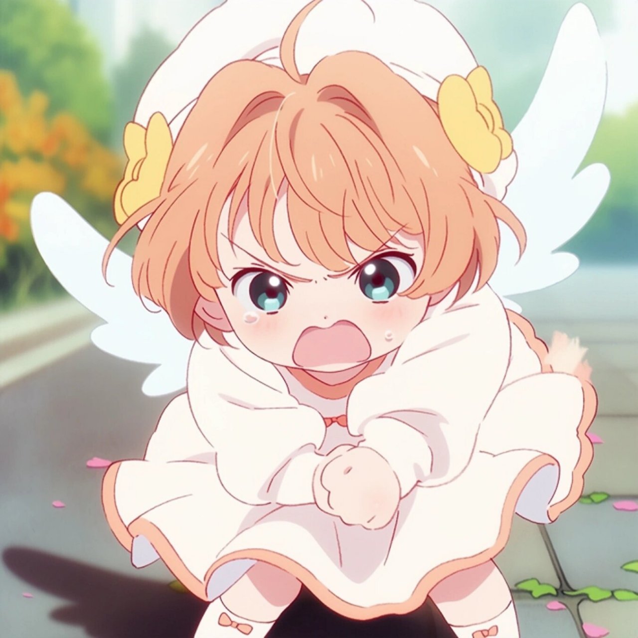 百变小樱小狼情头搞怪头像