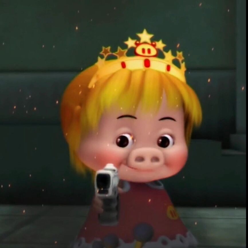 猪猪侠 gg bond 和菲菲的情侣头像