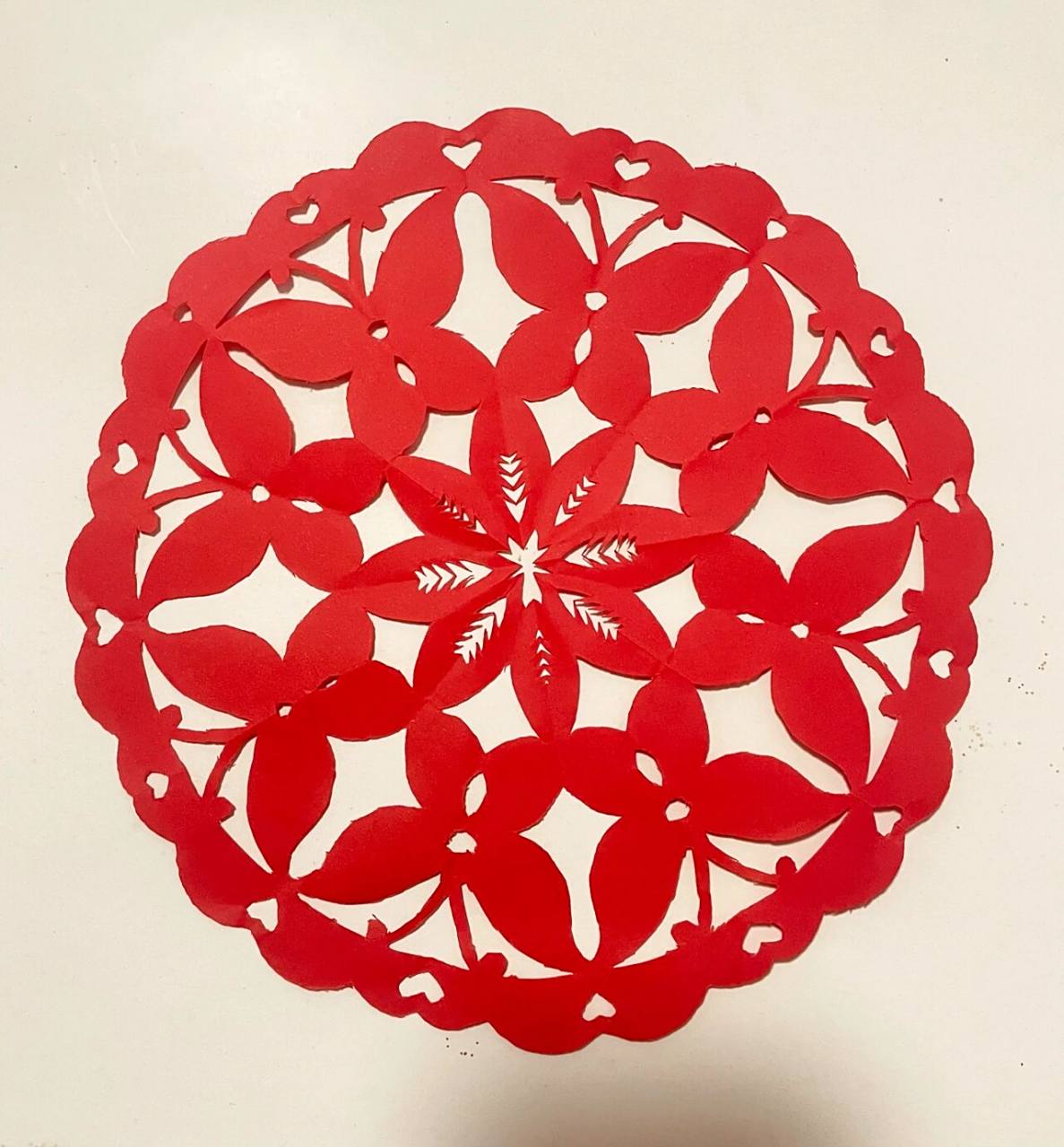 新年窗花剪纸 超简单手工制作