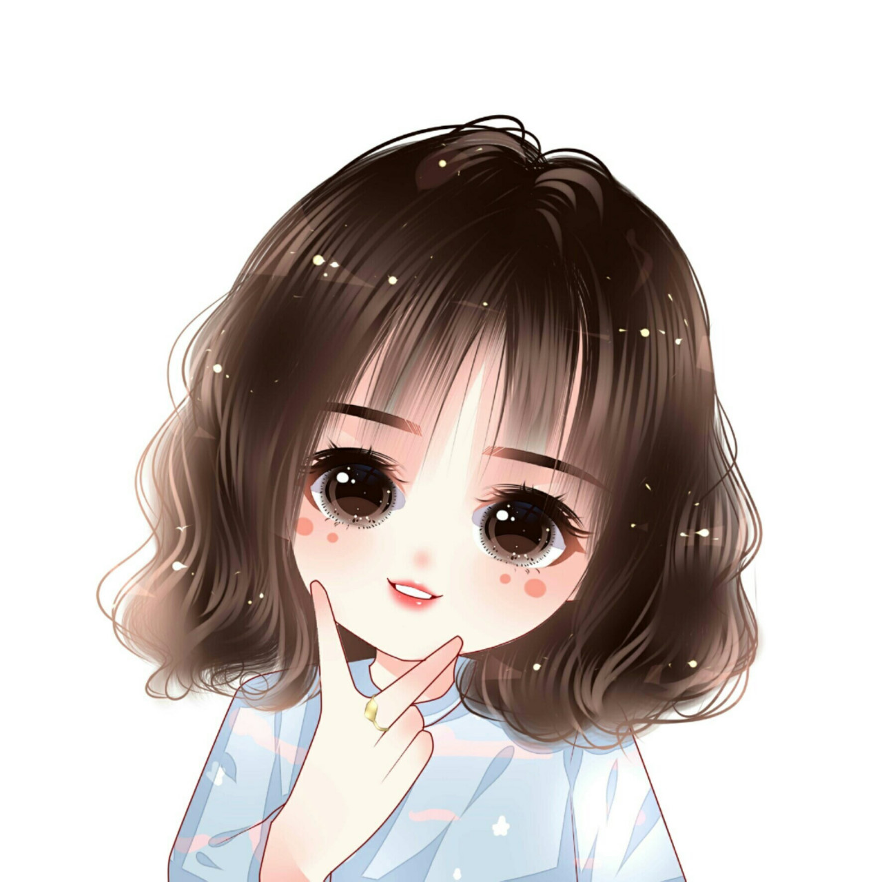 分享超可爱的女生卡通手绘图像 女生头像/卡通头像/可爱头像 唯美头像