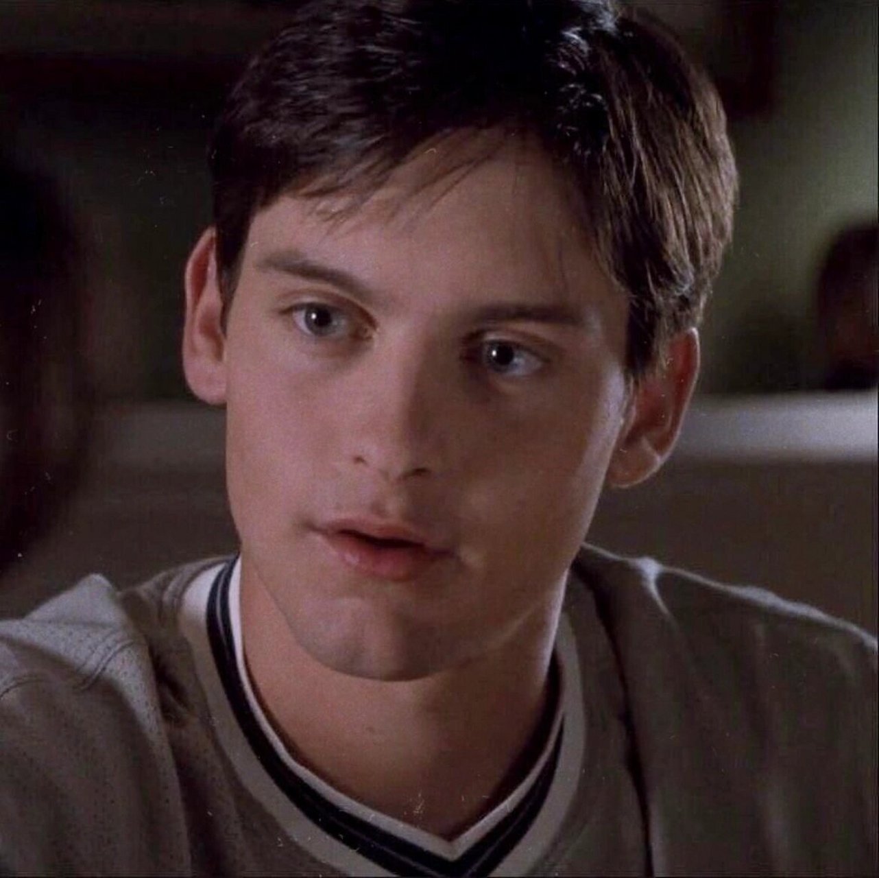 还未成为蜘蛛侠的托比马奎尔,23岁 tobey maguire as david in