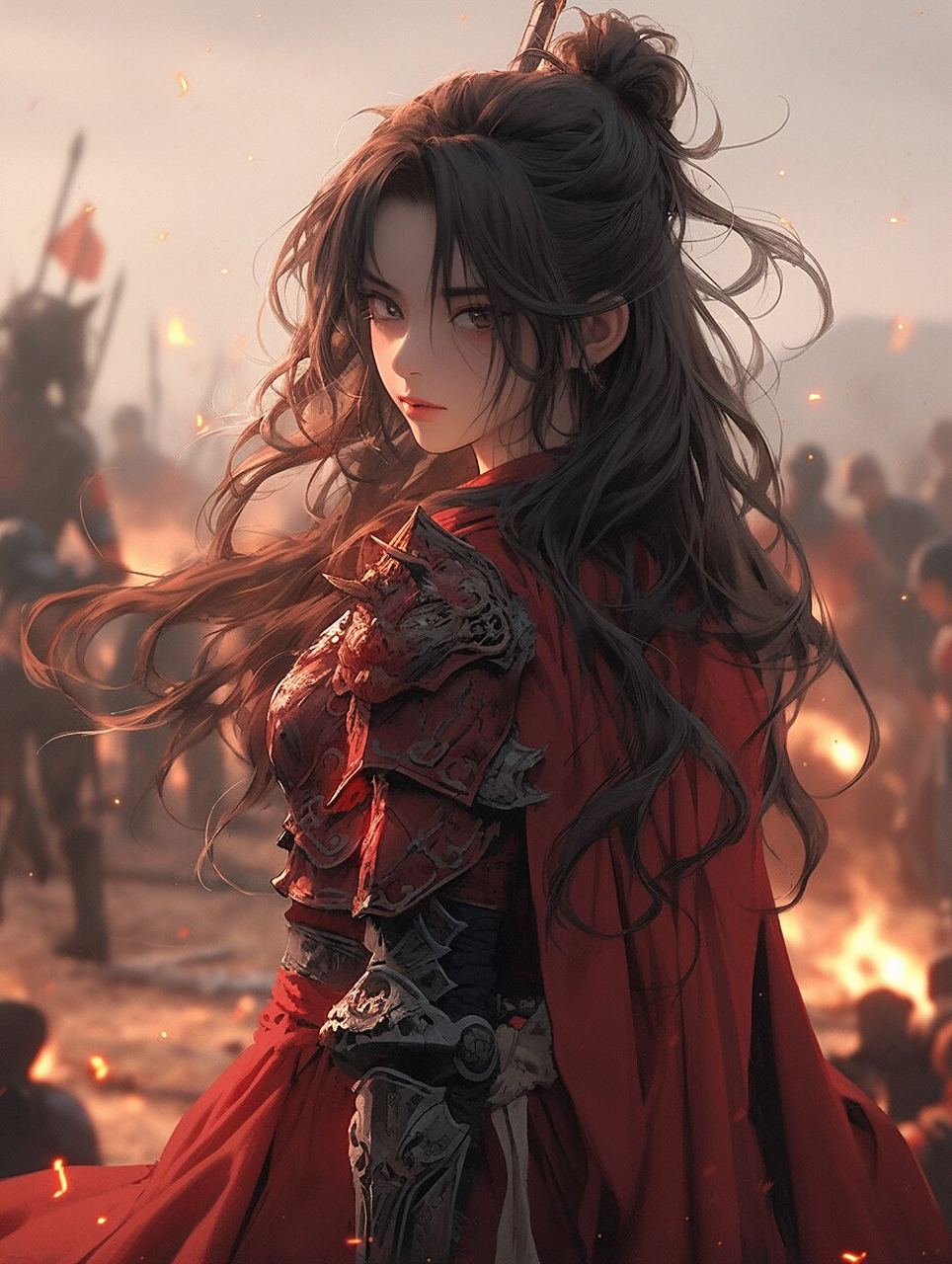 古风美人 ——女将军