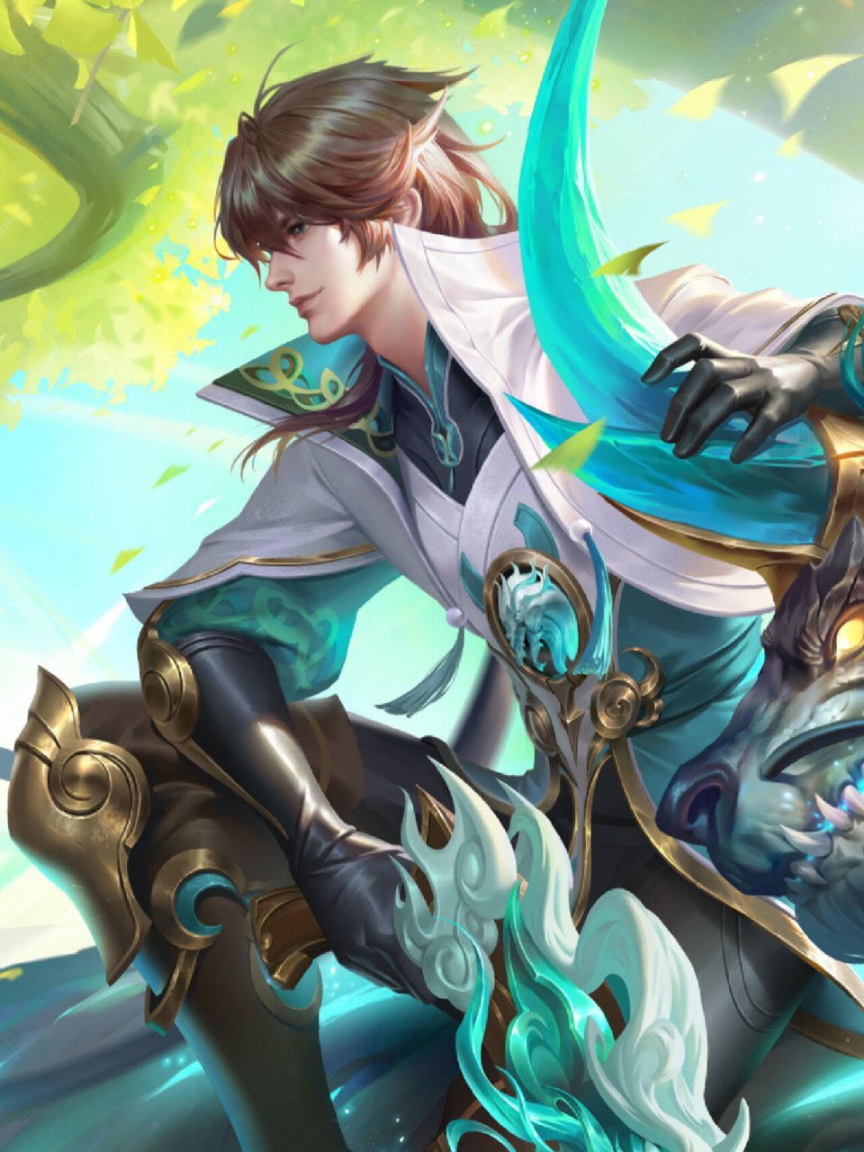 王者荣耀 马可波罗-玄木吟 高清无水印海报 帅就完了