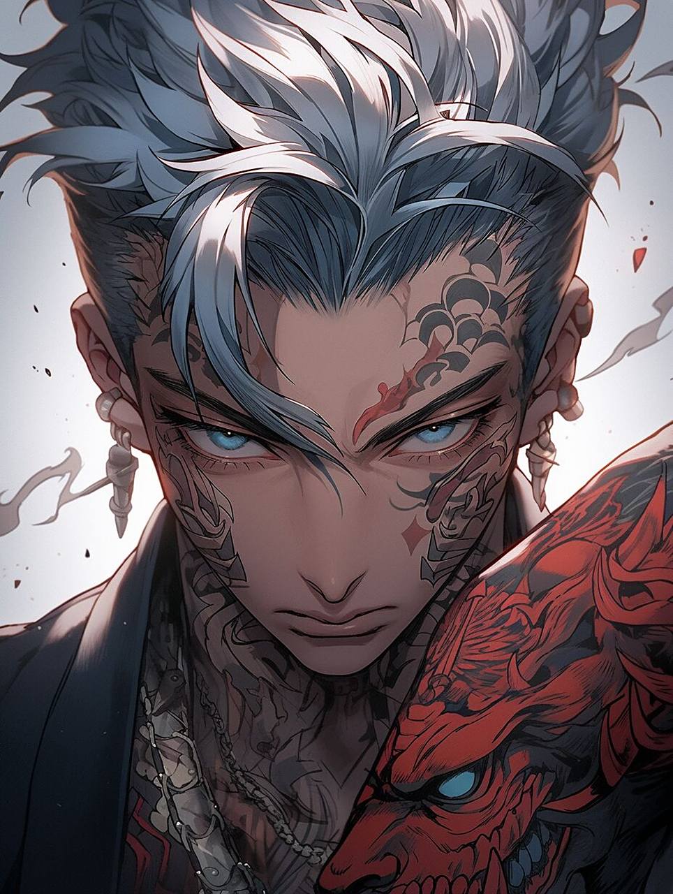 niji|超酷的纹身男头像 02020202020202020202