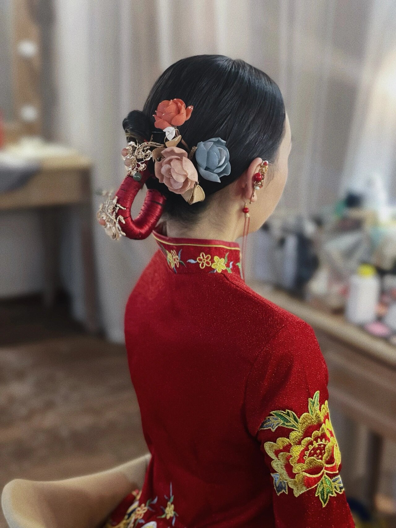 中式新娘|红头绳应该这样绑