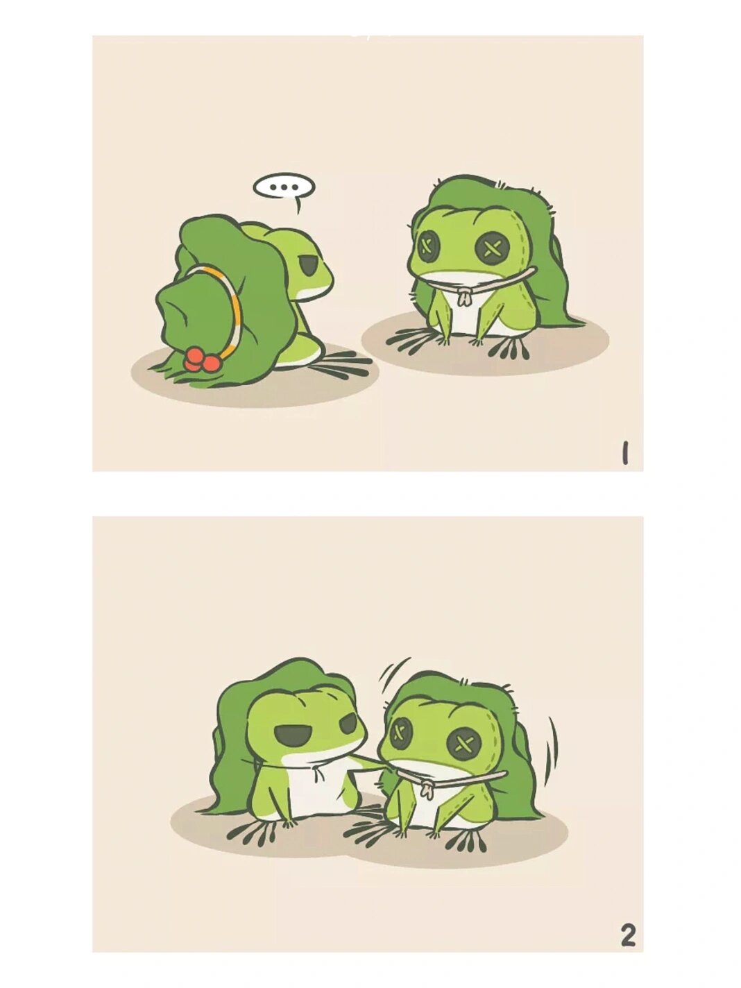 旅行青蛙丨一模一样的朋友