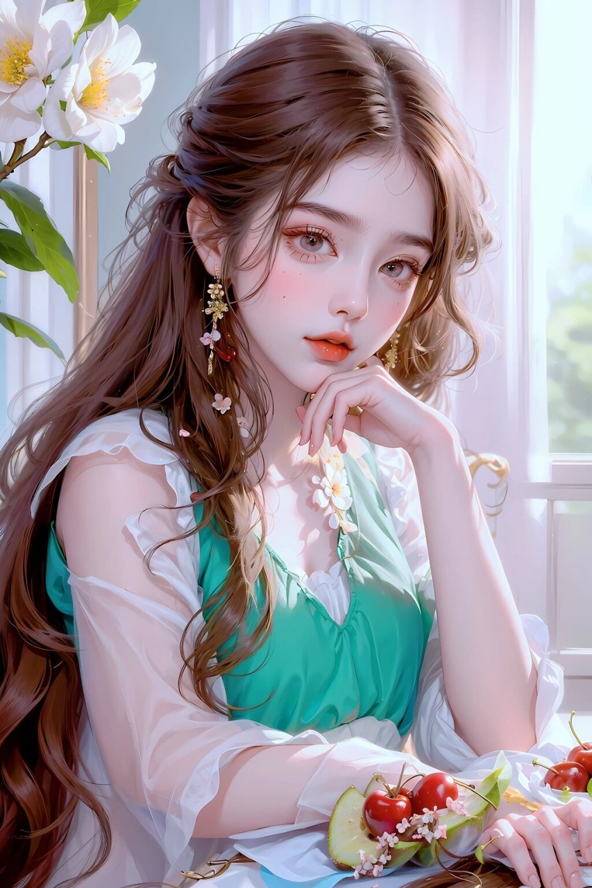 二次元美漫壁纸,绿色护眼系
