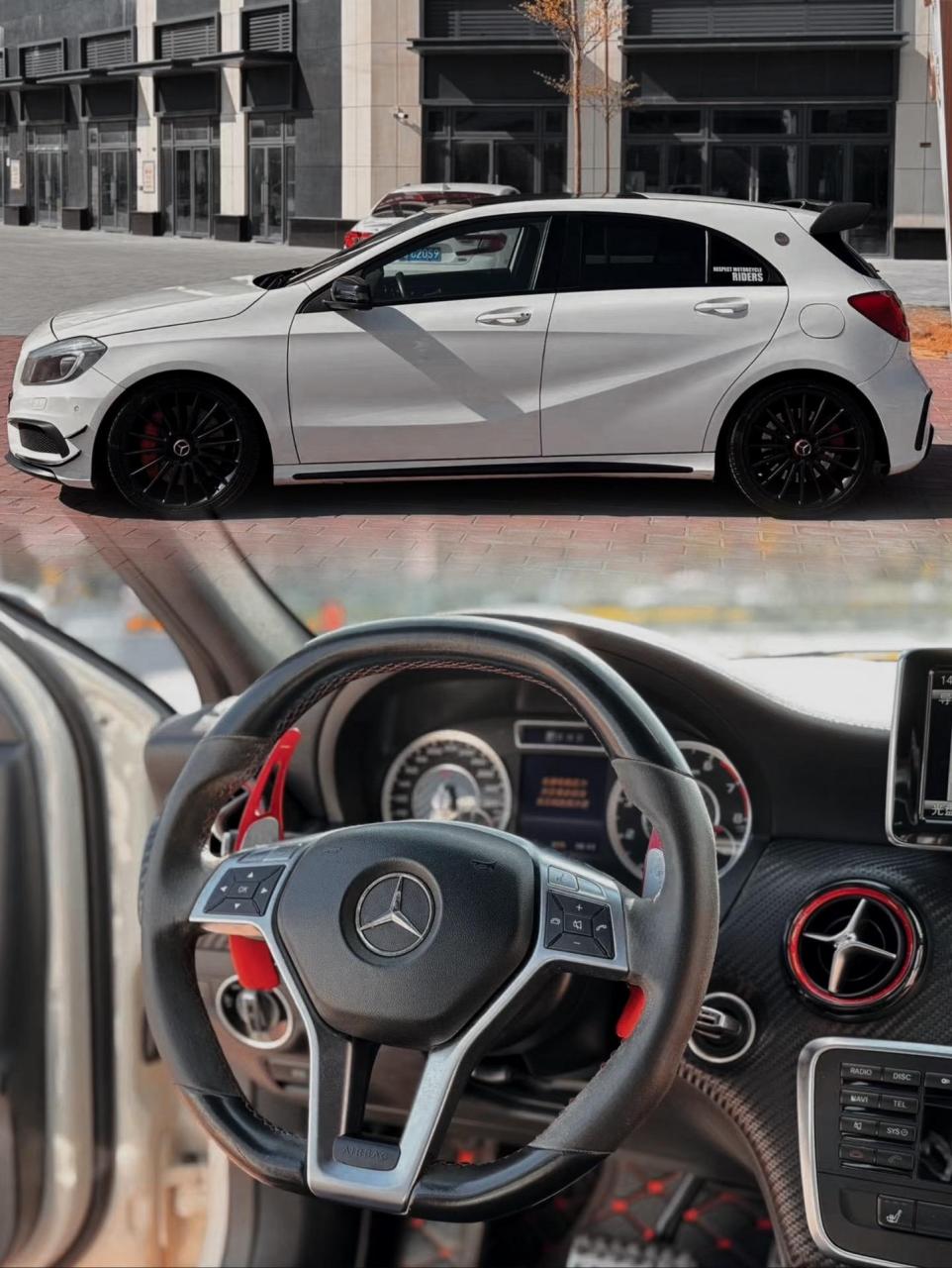 奔驰小钢炮.15年奔驰amg a45 最强2.