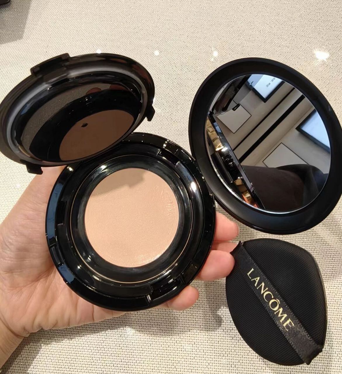 兰蔻持妆气垫～ 夏日最强底妆家族,震撼上新99 兰蔻「飞碟」持妆