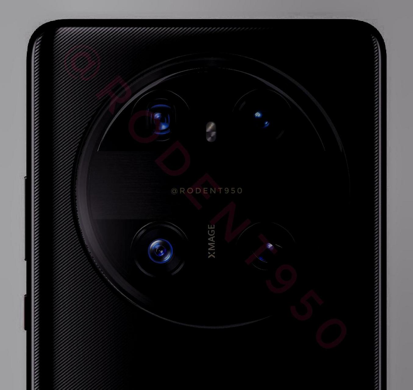 华为mate 60系列背面摄像头长这样?后置四摄,看起来影像能力应该不弱.