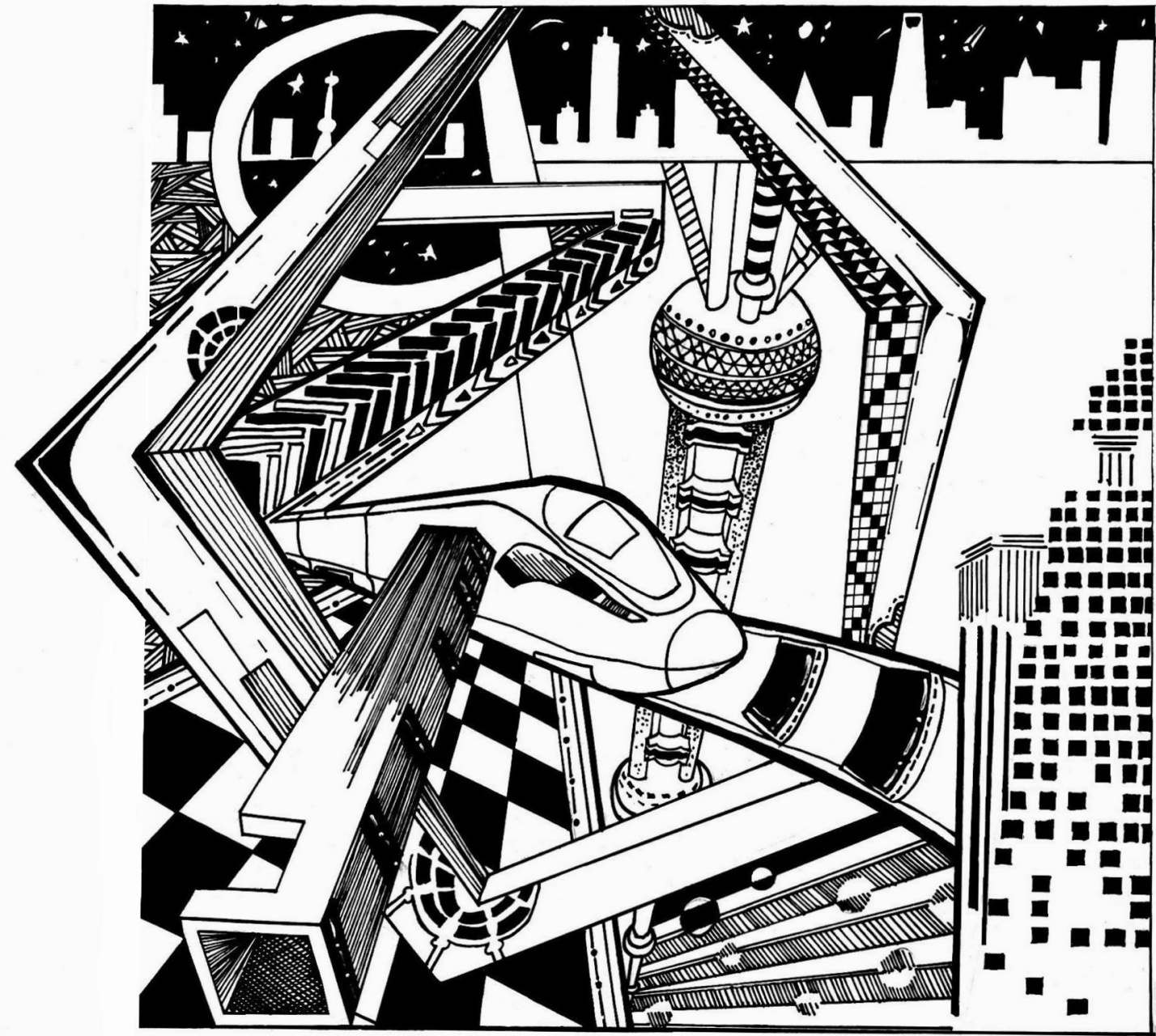 黑白装饰画|构成主义设计|手绘 构成主义设计有它的基本规律,它的创作