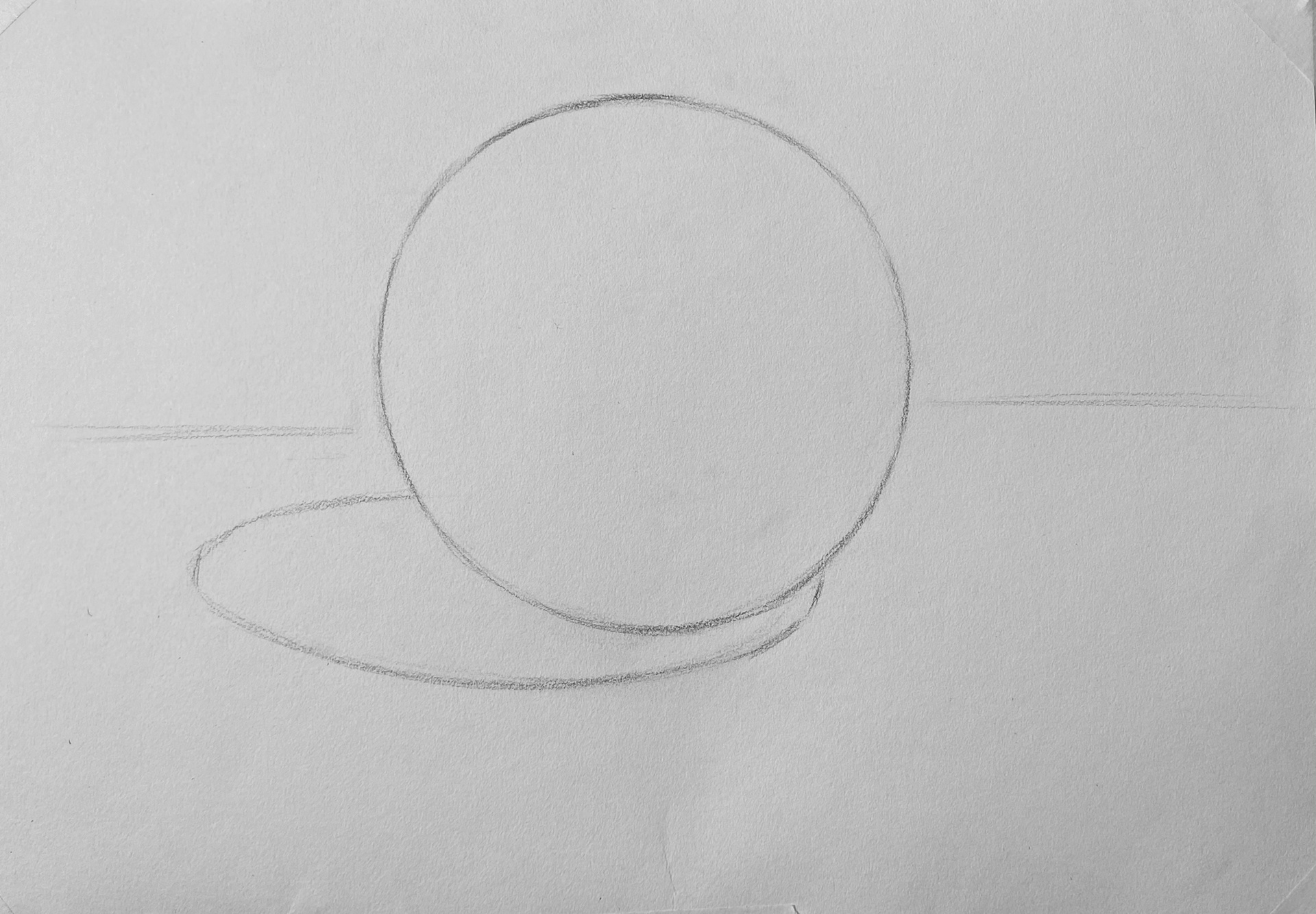 素描球体(步骤图