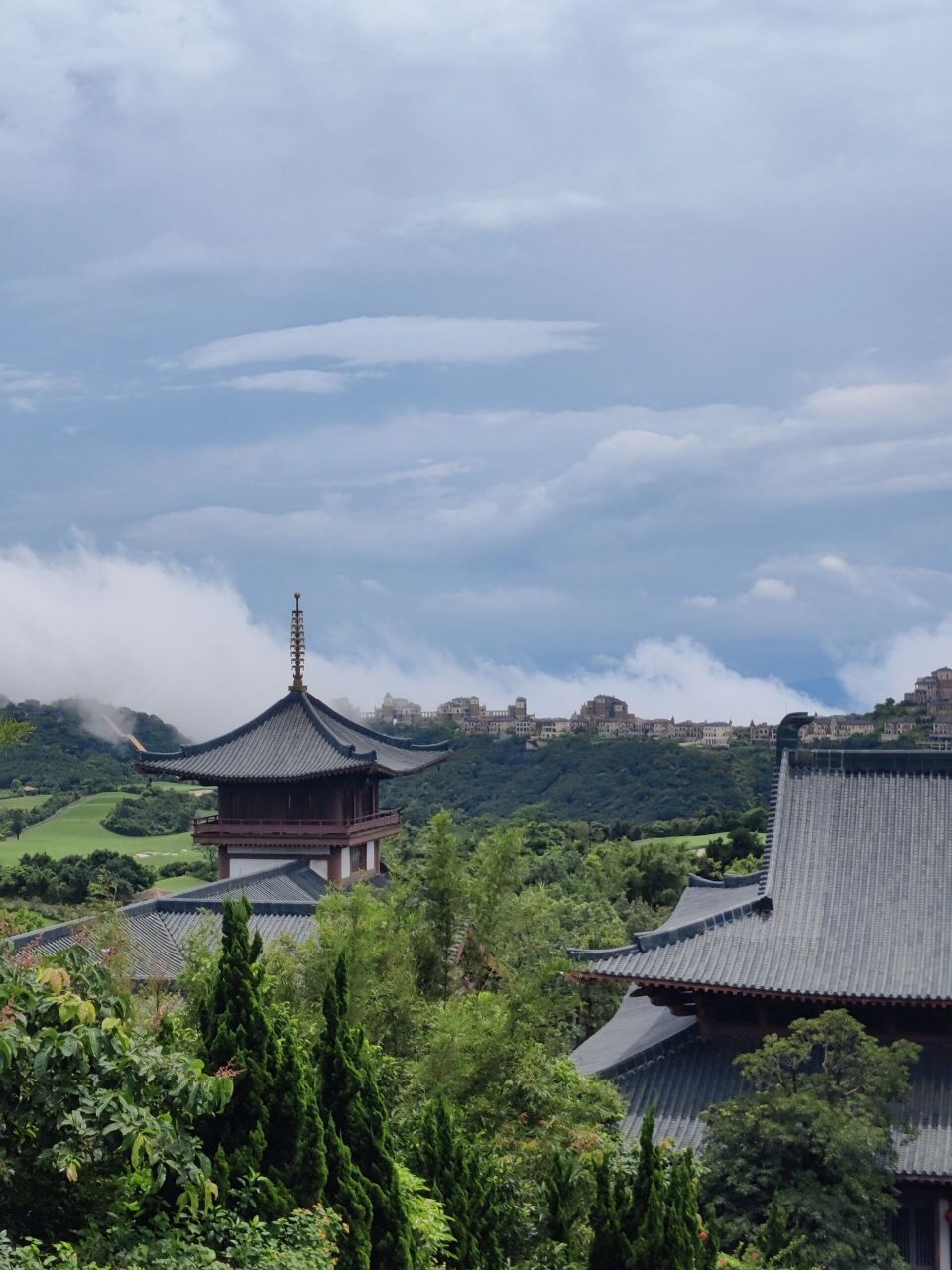 深圳|世外桃源之地-大华兴寺 深圳市盐田区 大华兴寺 78一路上小雨