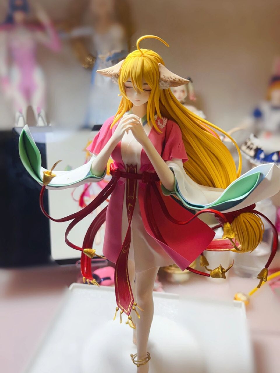 狐妖小红娘涂山苏苏 粘土手办 不爱打水印   制作不易请勿盗图