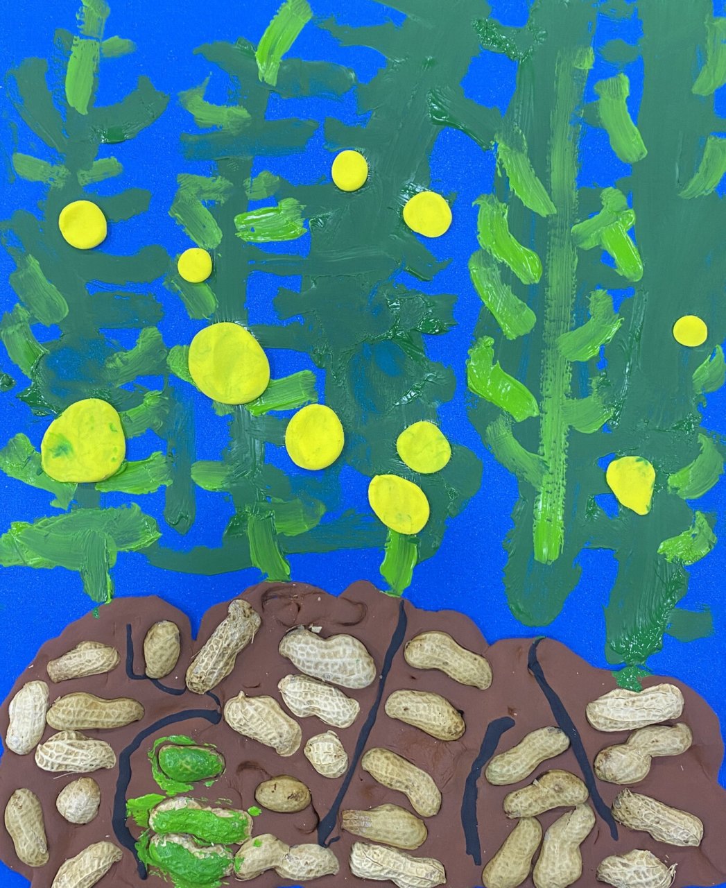 创意美术《花生长大啦》060606 3-4岁年龄阶段启蒙课程0707