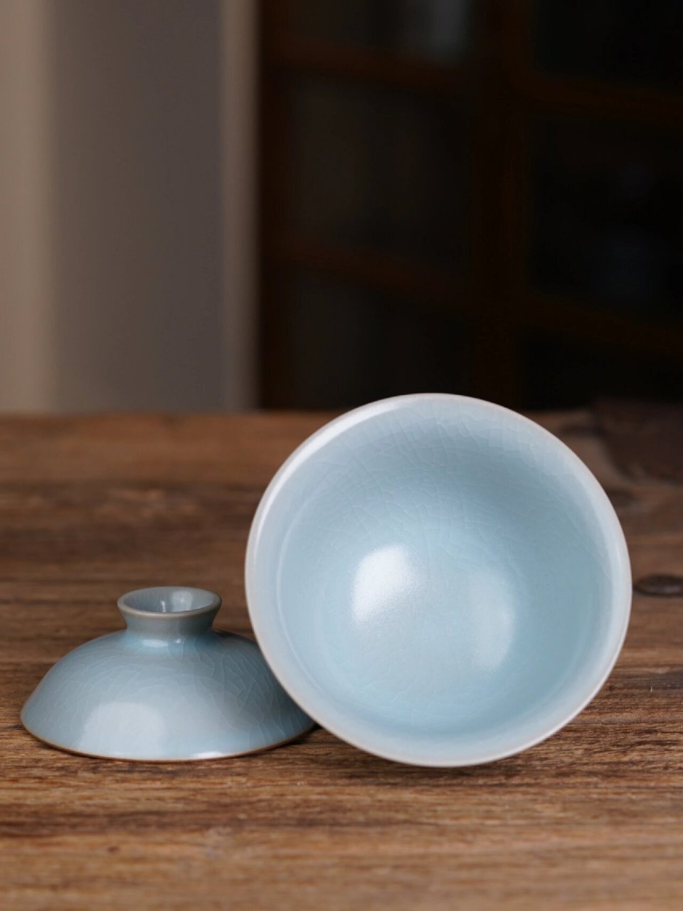 高端瓷器|清凉寺原产地香灰胎玛瑙釉汝窑 汝窑有供奉御用的官窑性质