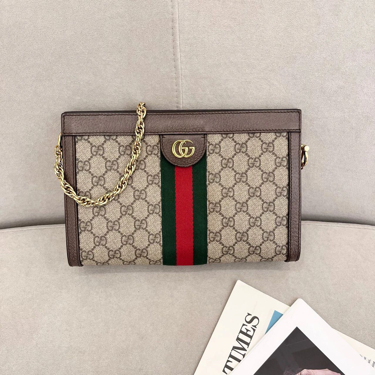 gucci夹子包 26*17