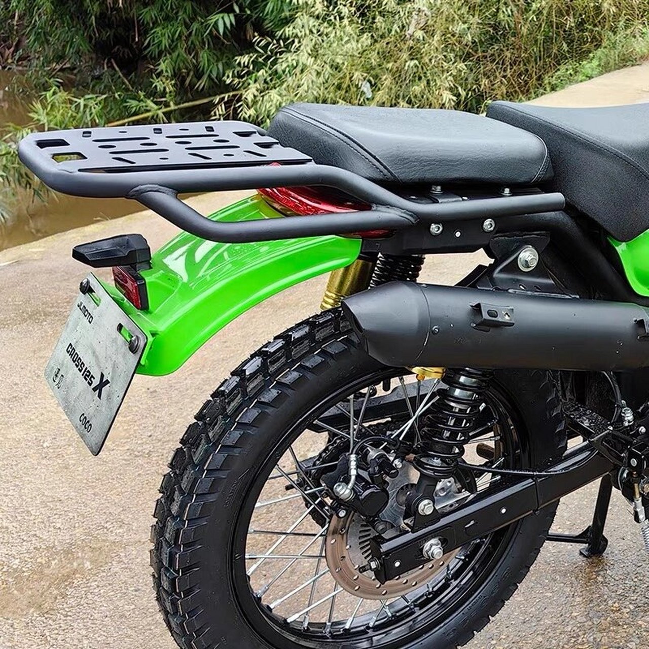 全新嘉陵coco/嘉陵cross125x后尾架 全新嘉陵coco/嘉陵cross125x后尾