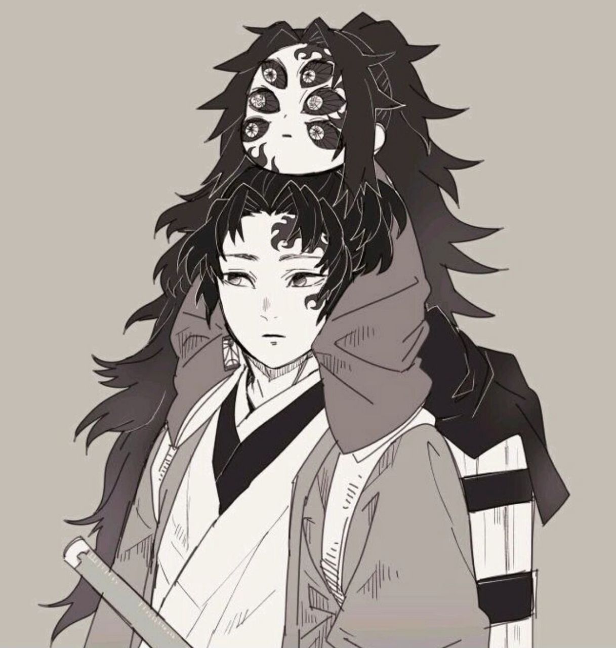 从你斩断那根笛子的瞬间起继国岩胜便消失了 因为