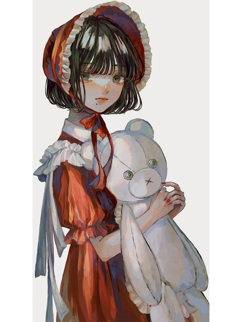 宝藏治愈系少女插画💗水彩透明感太绝美啦😍 插画欣赏👀 画师