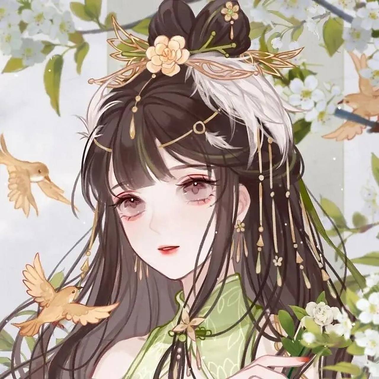 古风美女动漫头像穿古装的女子最美了