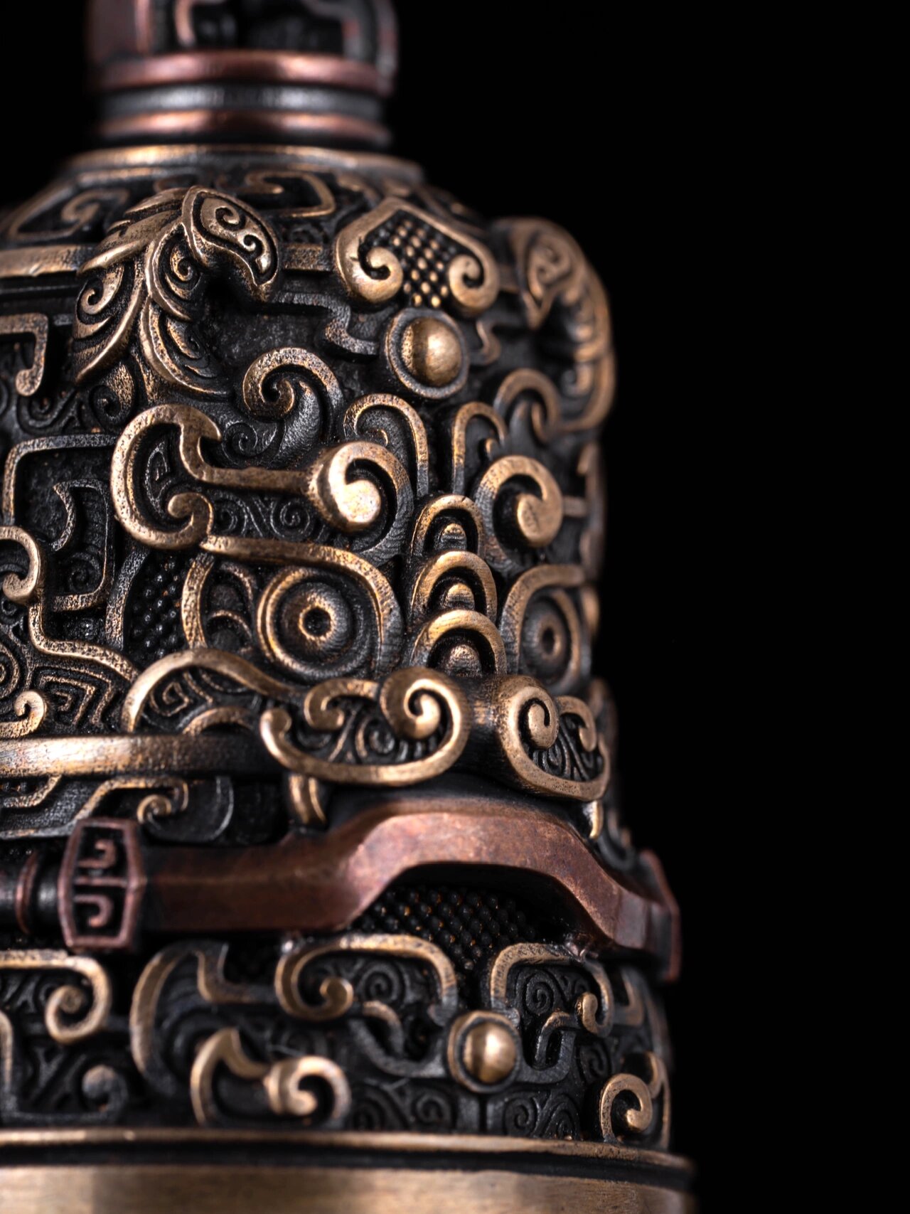 超精细的青铜纹铃铛,像看到文物一样震撼