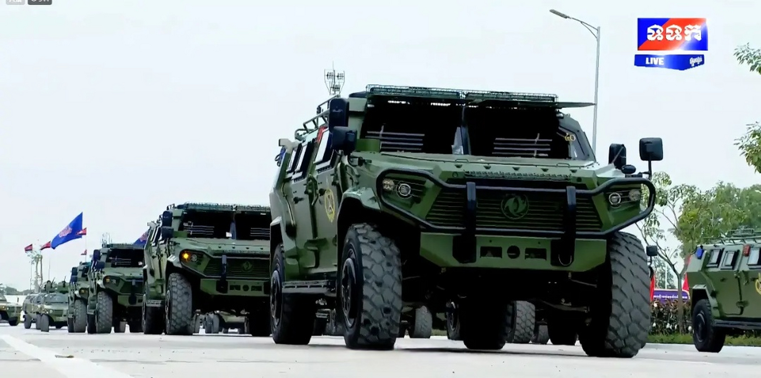 装备猛士三代的国外军队.援助的可能性比较大