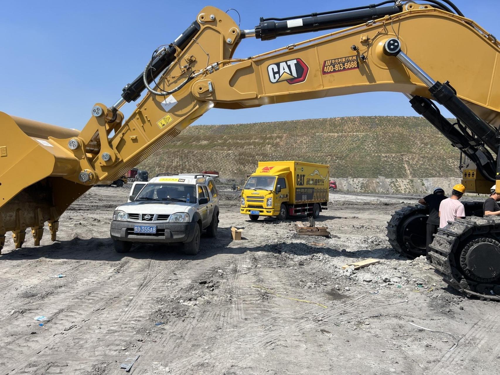 土石方工程 卡特395交付7.1铲斗