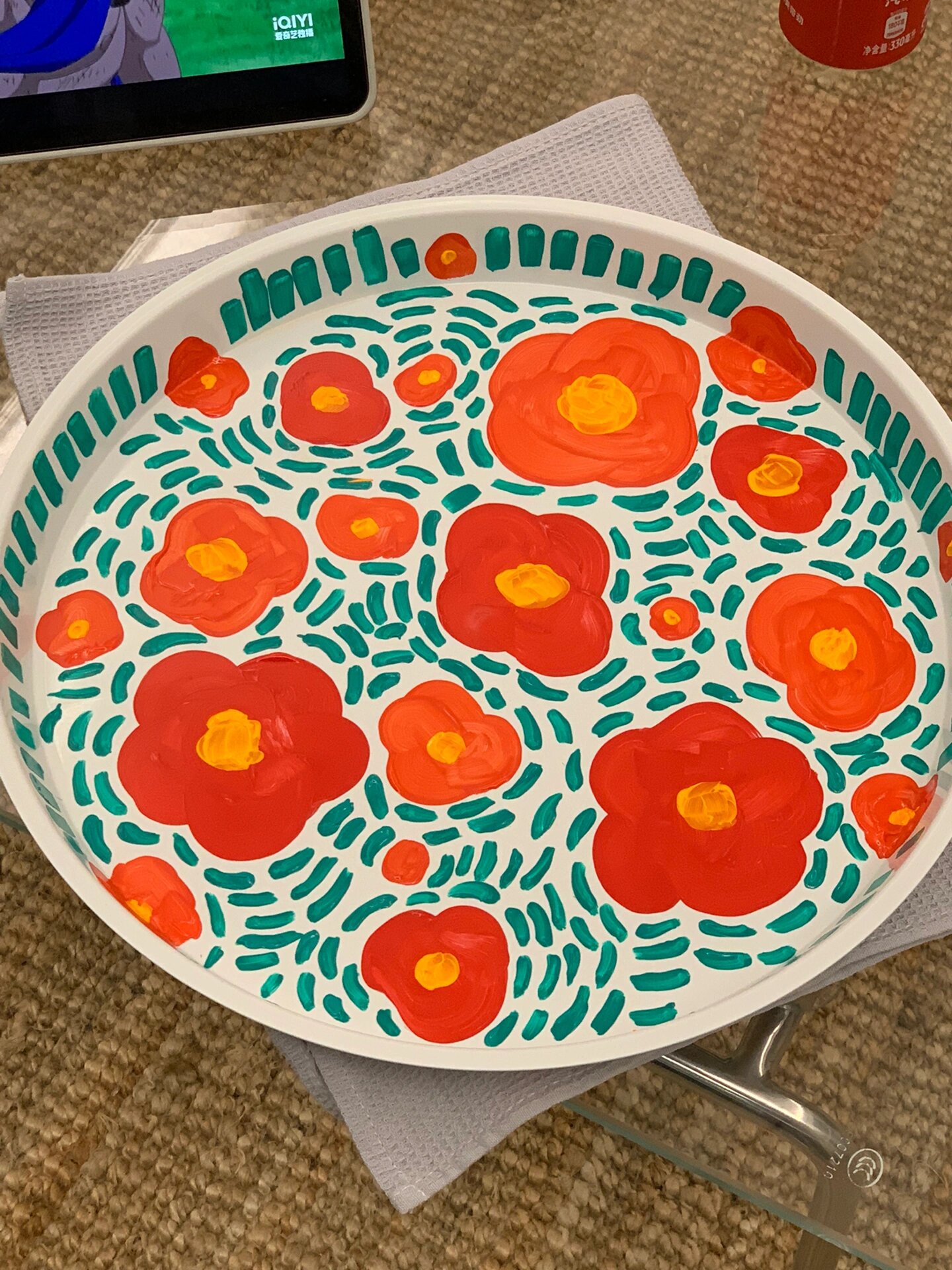 装饰性盘子绘画