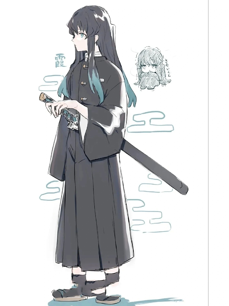 无一郎壁纸 离锻刀村篇还有一个月!加油