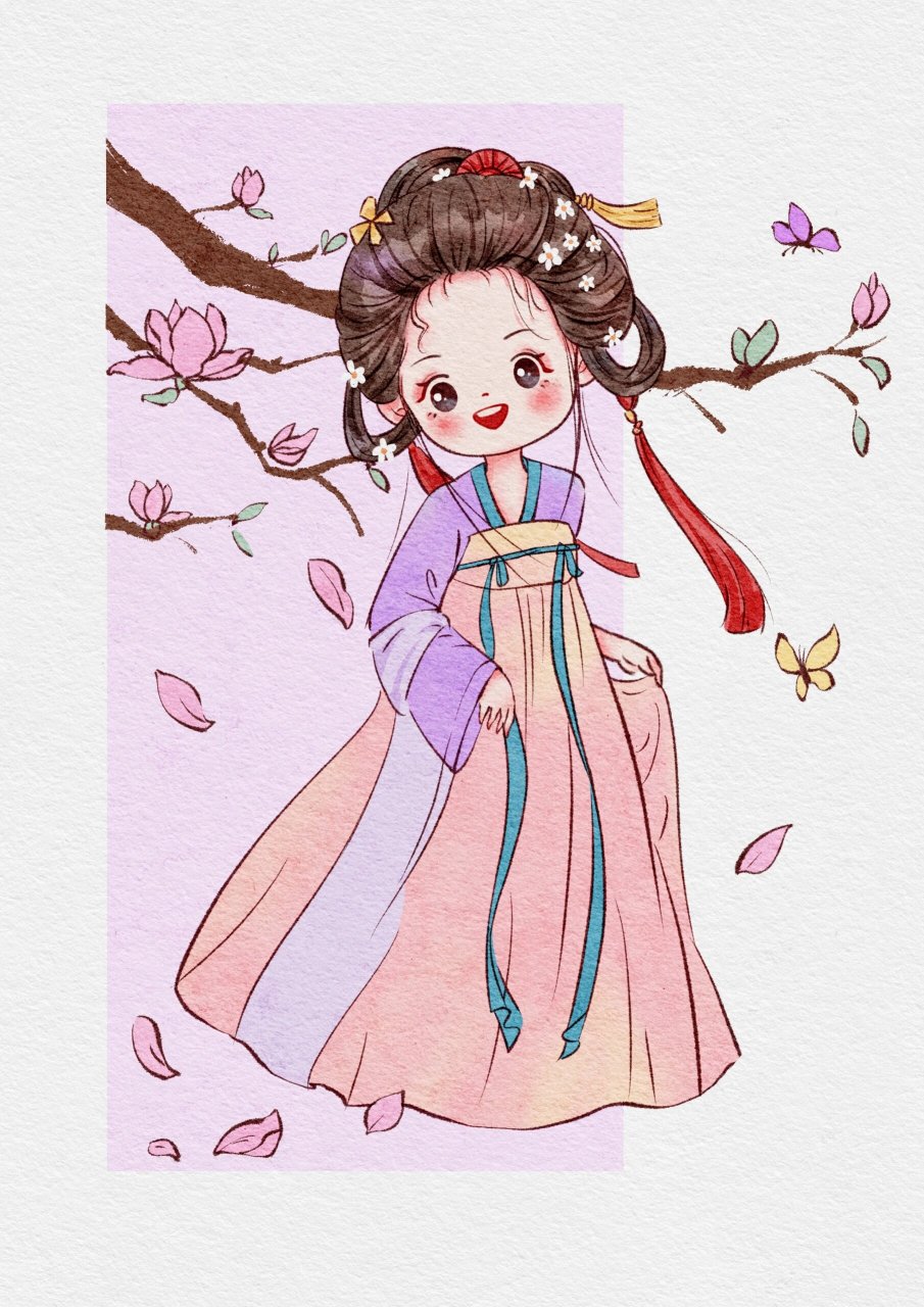 q版古风美女 临(已开课)