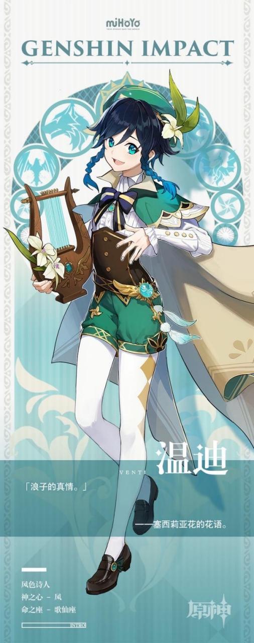 让你没玩过原神的好友猜猜谁是风神.