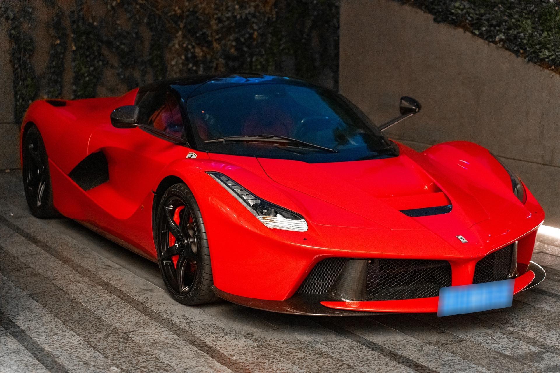 南京拍车 法拉利 拉法.